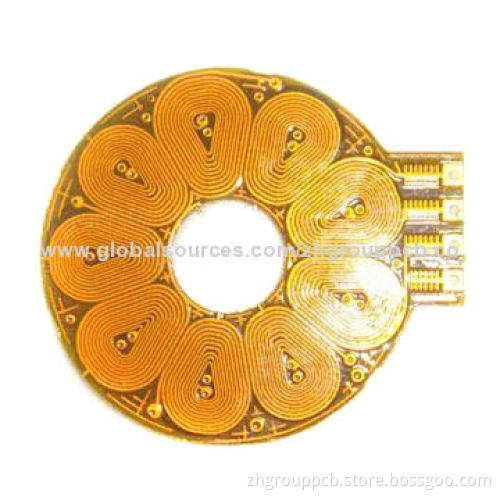 Flexible PCB with Gold Plating, Split Flexible